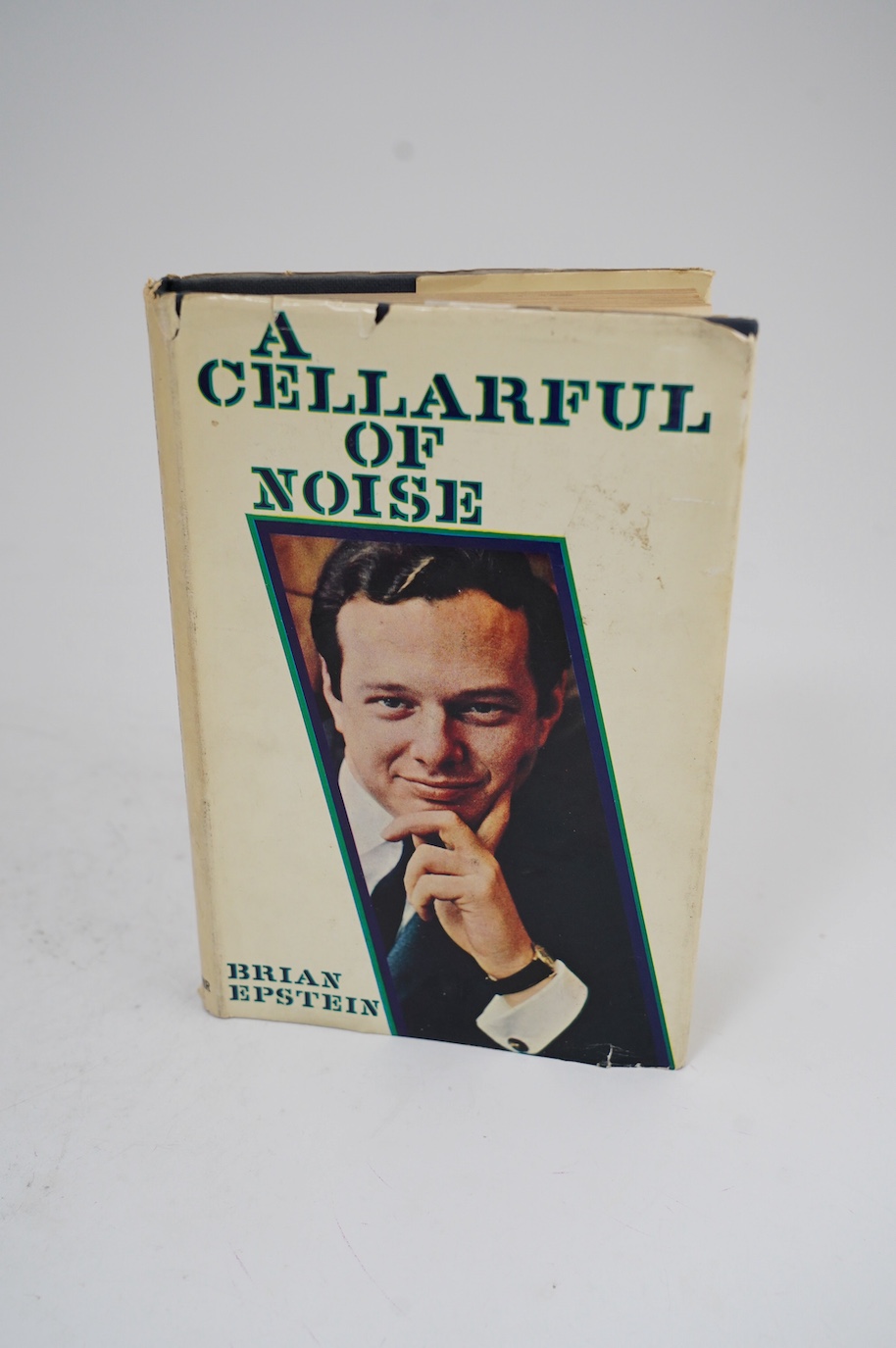 Two Brian Epstein (manager of the Beatles) related items; a signed first edition of A Cellarful of Noise, pub. Souvenir Press 1964, signed and dedicated to Brian Matthew in ball point ink, together with an historically i